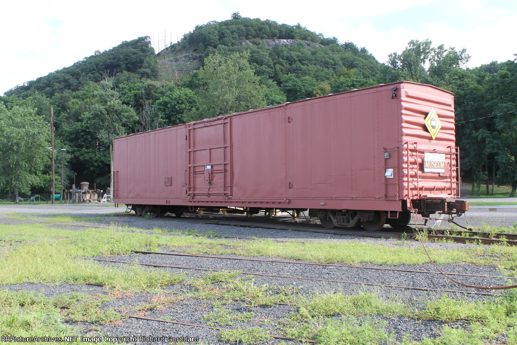 Museum boxcars
